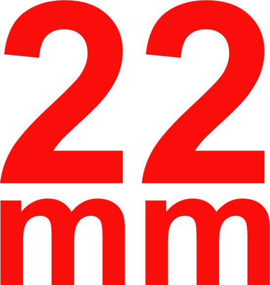 Kalfslederen Horlogebandje Alligator Blauw 22mm