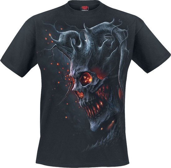 Spiral Death Embers Heren T-shirt - zwart - 4XL