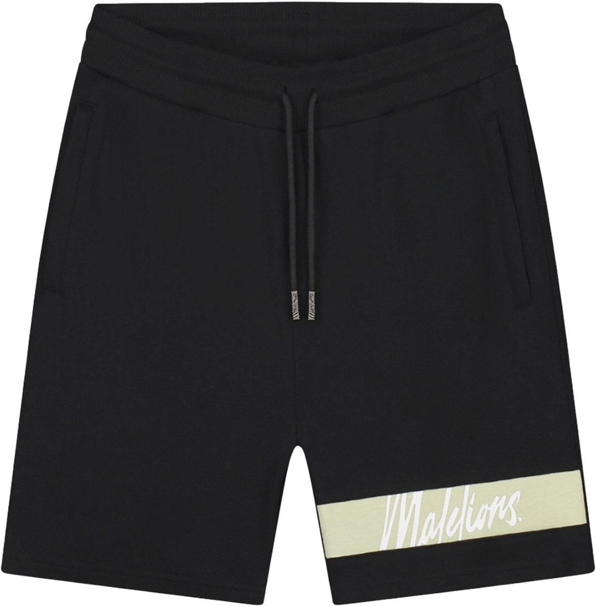 Malelions captain short in de kleur zwart.