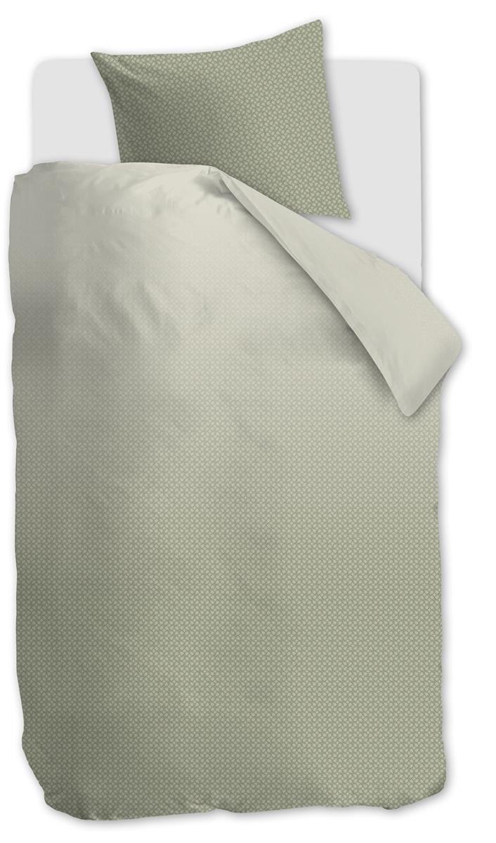 Linolux Dekbedovertrek Ziggy Green 1 persoons