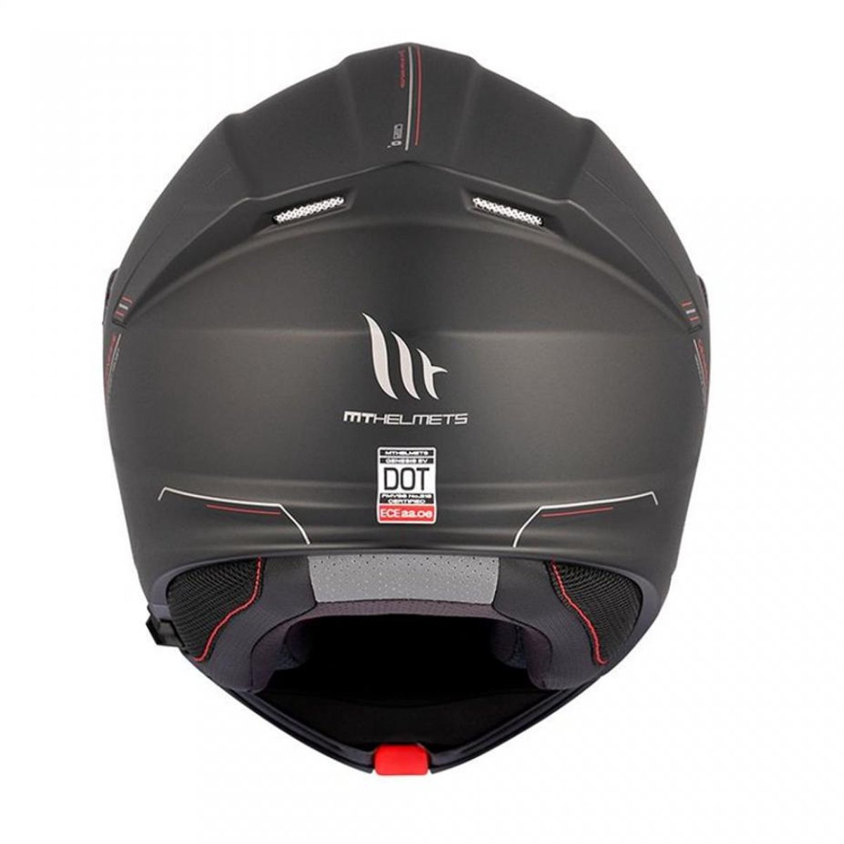 Casque pour moto modulable P/J MT HELMETS Genesis SV noir mat Taille XS 53-54cm Neuf