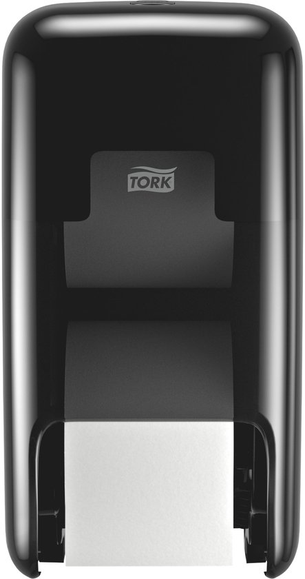 Tork Mini Jumbo T2 toiletpapierdispenser RVS compact en duurzaam