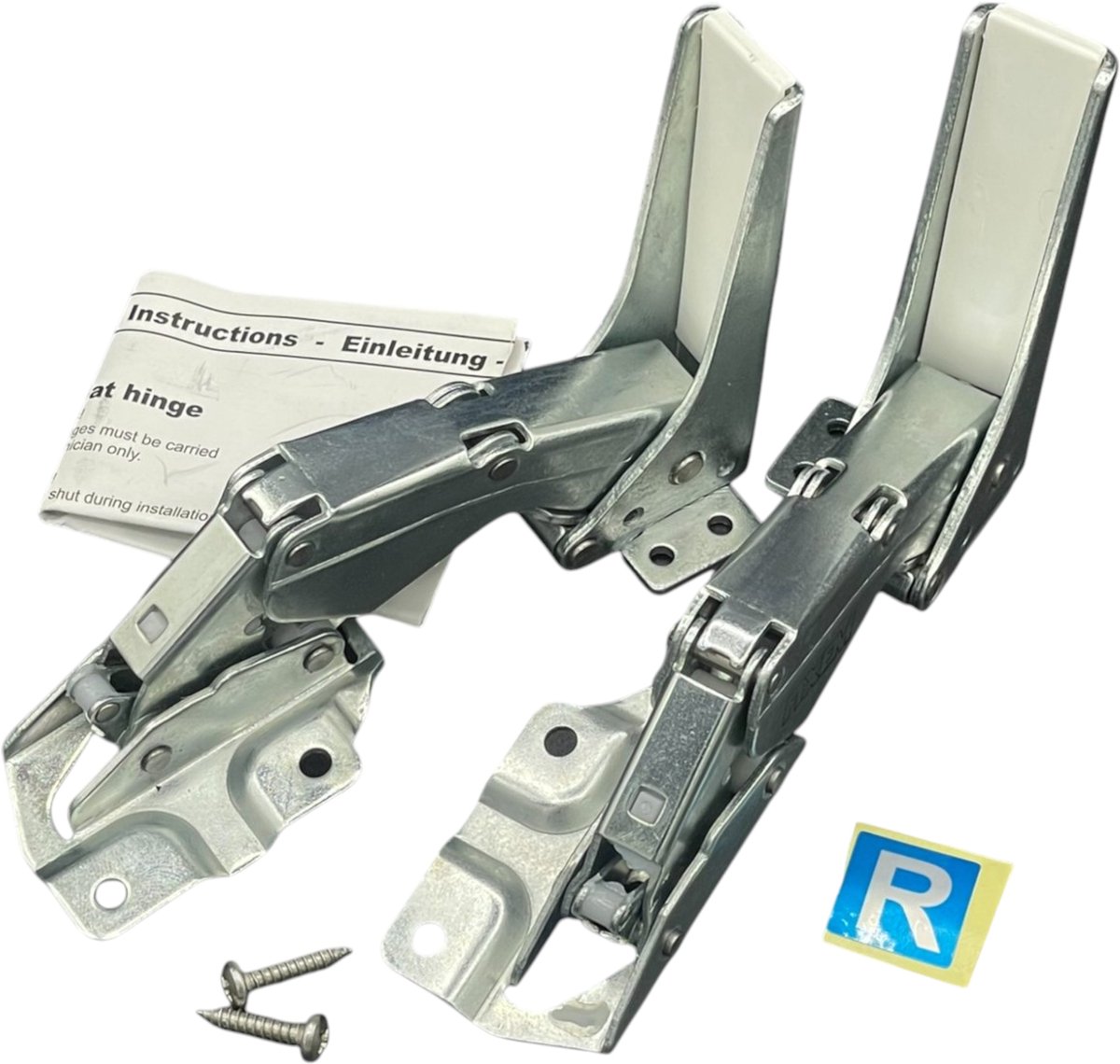 Fixem® - 1 SET Koelkast scharnieren - Geschikt voor Hettich , Electrolux, AEG, Liebherr en Zanussi - Deurscharnier koelvries - combinatie - 3703 5.0 / 3363 5.0 - 704320200, 4055504197, 2211201021, 2211188012
