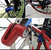 Antivol frein à disque - avec câble en acier - vélo, moto et vélo électrique - Zwart - B4.3