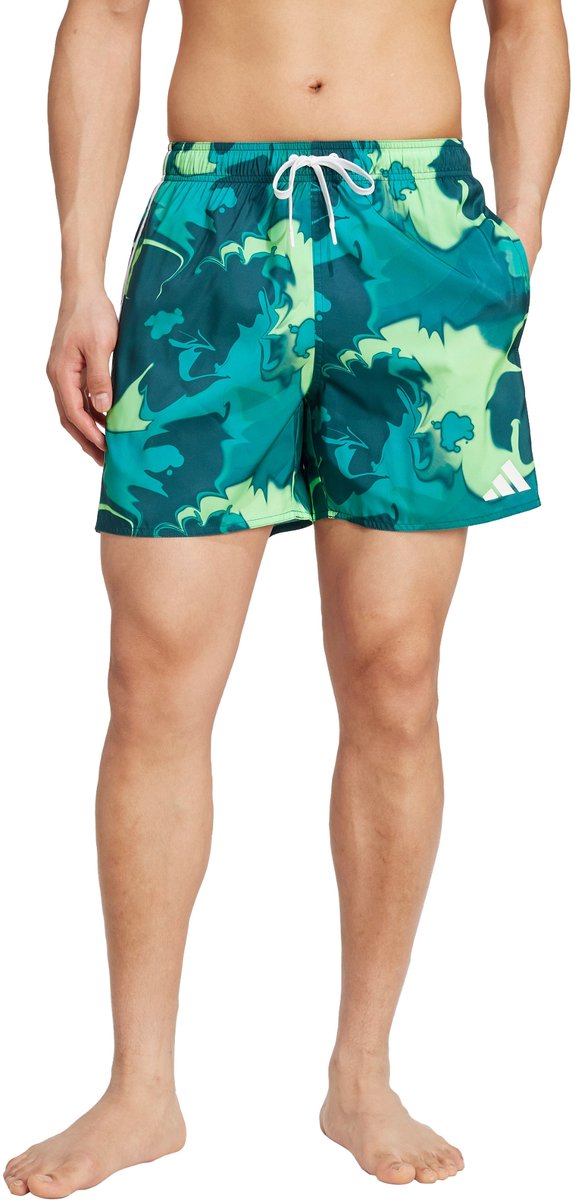 adidas Sportswear Tie-Dye 5-Inch Zwemshort Heren Groen