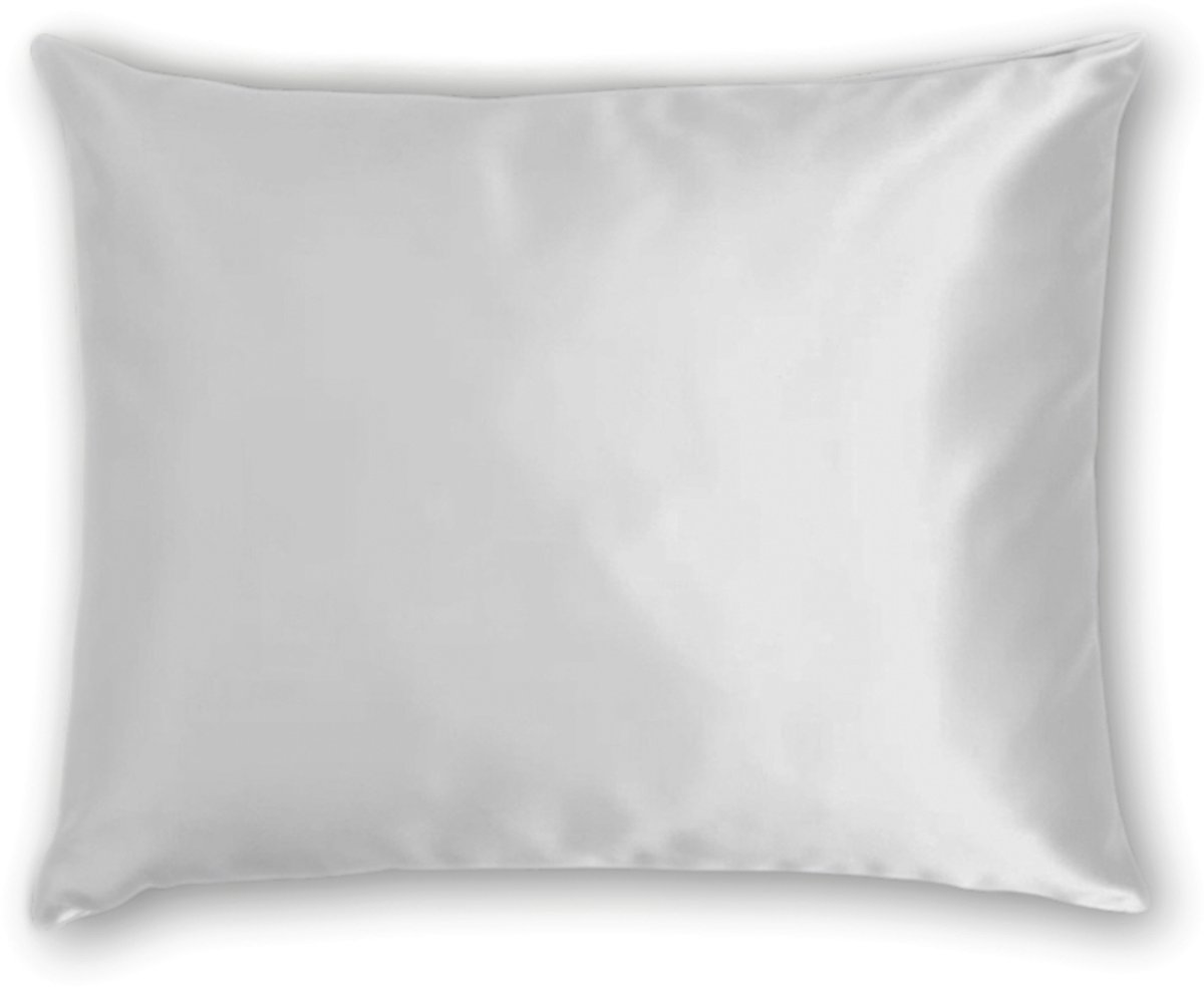 Silk Heaven Zijden kussensloop 80x80cm Maanlicht Hotelsluiting 22 Momme - Kussensloop set - Luxe Silk Kussensloop 100% moerbei zijde - Zijde kussensloop - Silk Heaven - 80x80cm / Hotelsluiting Zilver