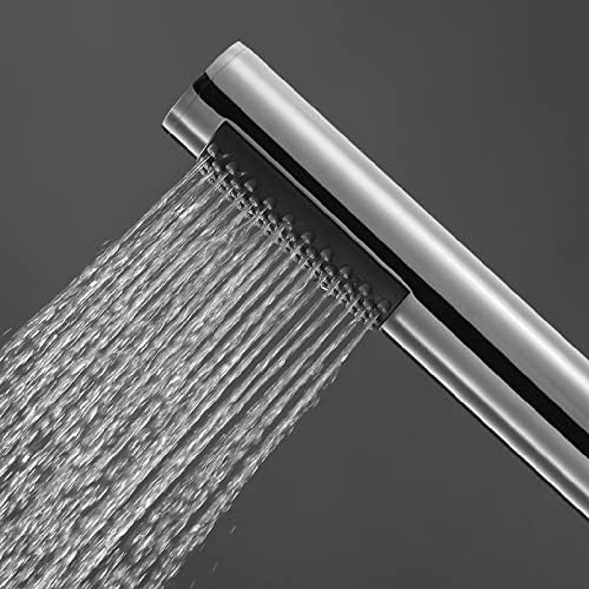 Handdouche, handdouche van messing met hoge druk en 149 cm doucheslang, ronde koudwaterdou