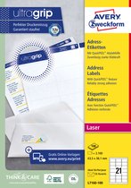 Avery-L7160-100-Laseretiketten