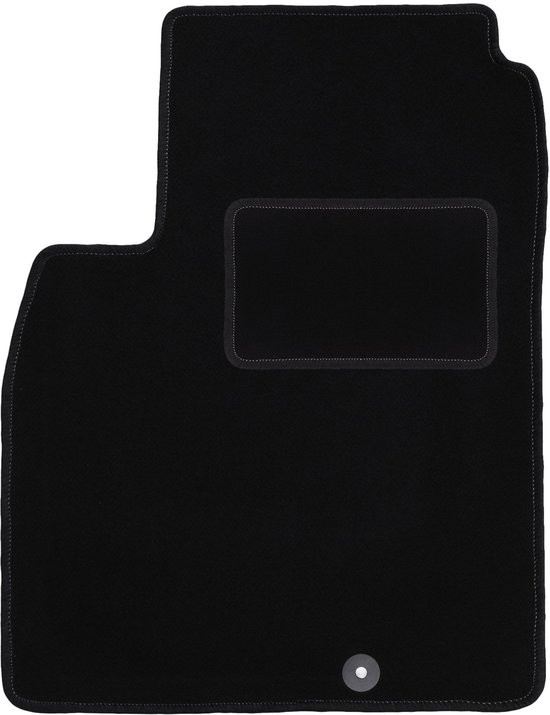 Bestuurdersmat zwart voor: Toyota Prius II hatchback (2003-2010)