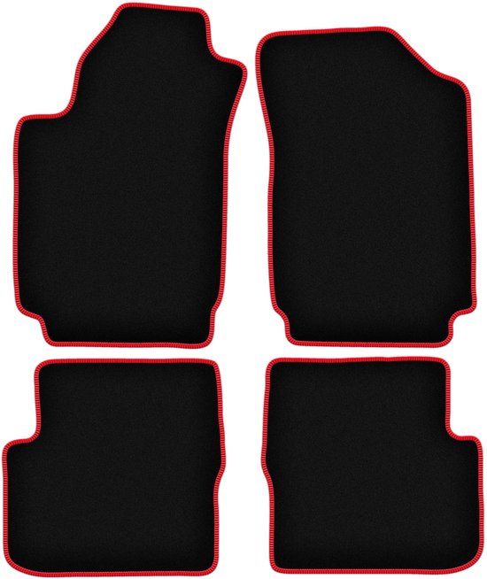 CARLUX-RED automatten voor: Dodge Dart sedan (2012-2016)