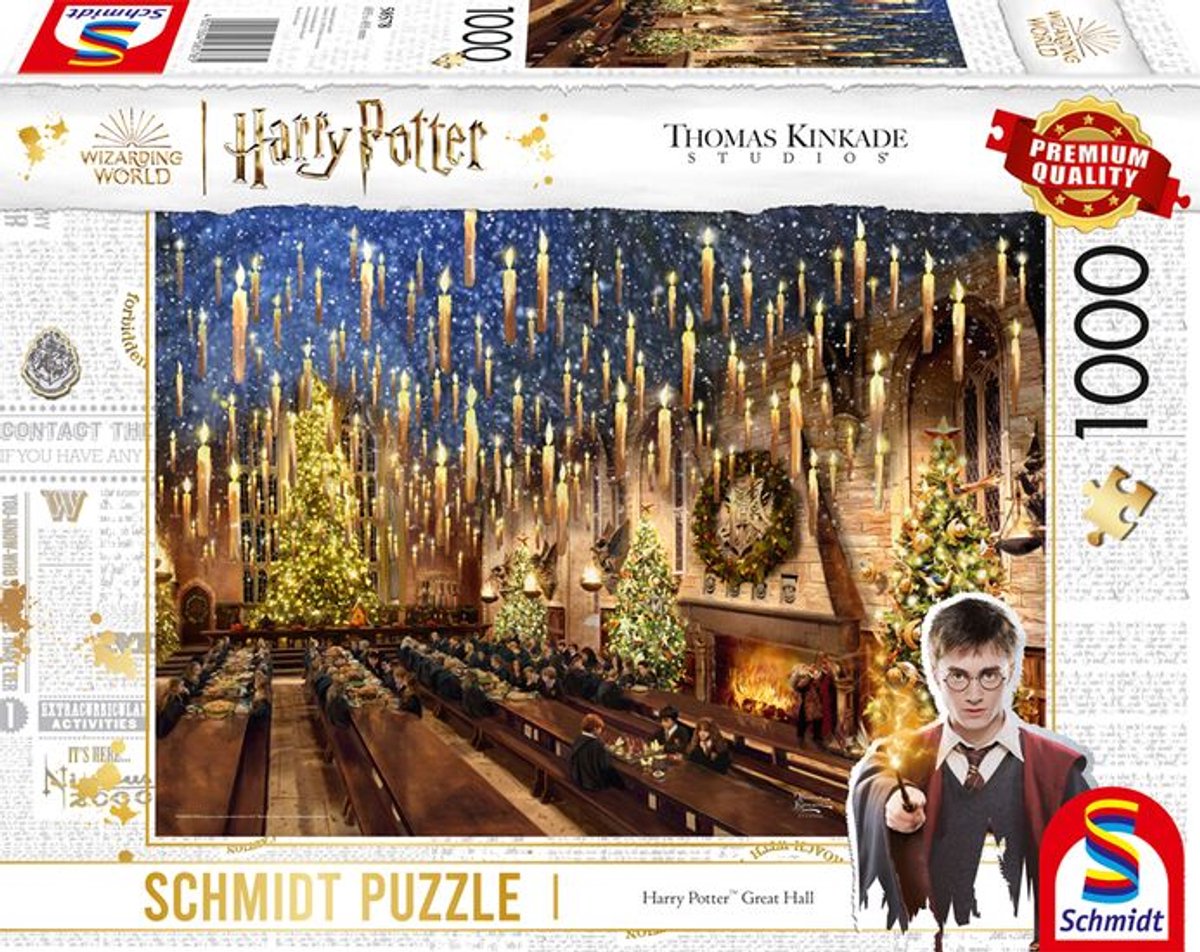 Schmidt Spiele 58578 puzzel Legpuzzel 1000 stuk(s) Televisie/films