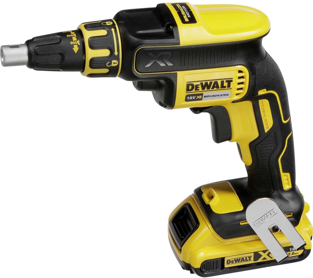 DeWalt DCF620D2K: Bandschroefmachine 18V met 2 accu's thumbnail 4