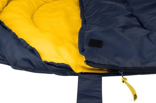 Abbey Camp Kinderslaapzak - Mummiemodel - Blauw - 160 x 65/45 cm - Tochtrand van Abbey Camp — afbeelding 5