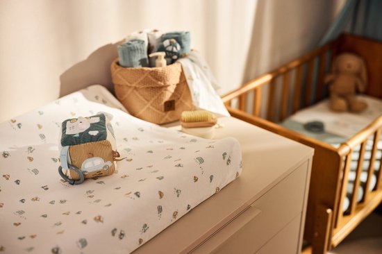 Jollein Baby Activiteitenkubus - On The Go - Polyester - Sensorisch Speelgoed van Jollein — afbeelding 4