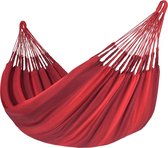Hangmat Eénpersoons 'Dream' Red (Rood) | Bijpasende opbergtas | 120 KG | Handgemaakt in Colombia | 1% For The Planet | Tropilex