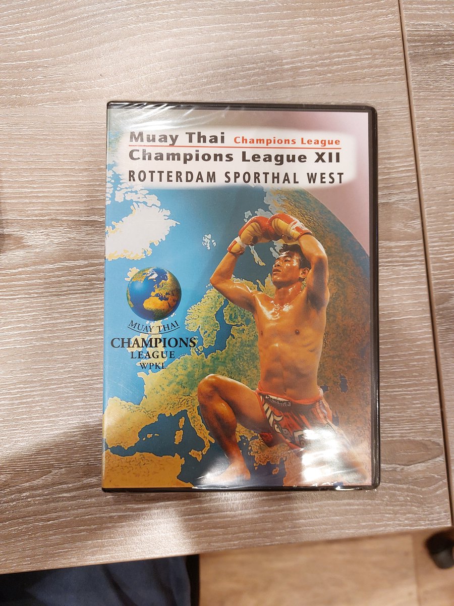 muay thai champions leagua dvd