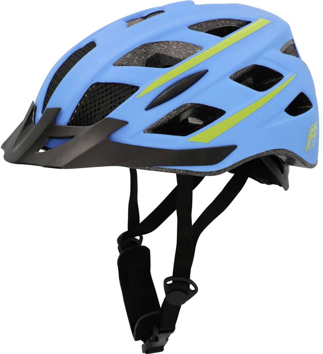 FISCHER FAHRRAD Urban Montis Fietshelm Blauw Confectiemaat: S/M Hoofdomvang: 52-59 cm