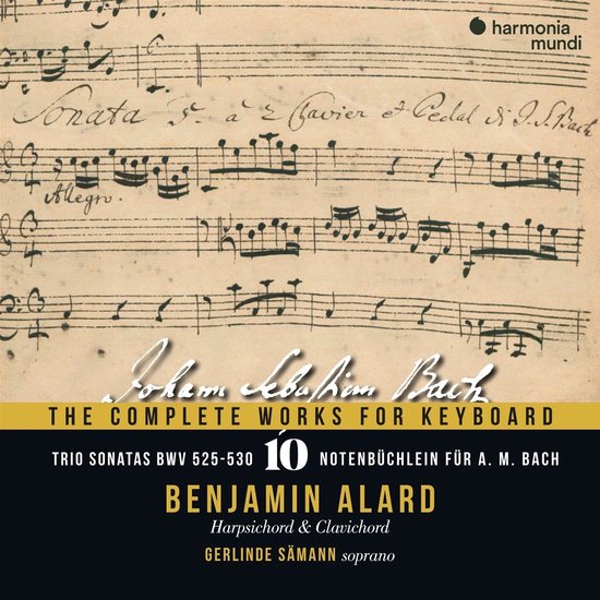 Benjamin Alard & Gerlinde Samann - Bach: The Complete Works For Keyboard (3 CD)