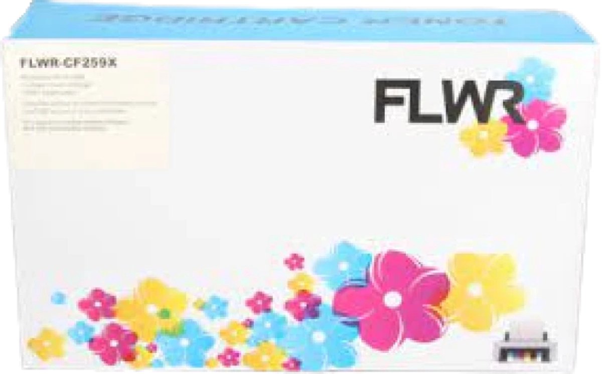 FLWR HP 59X toner zwart