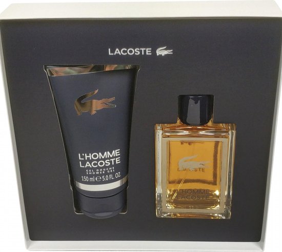 Coffret cadeau Lacoste L'Homme - 100 ml eau de toilette vaporisateur + 150  ml gel... | bol.com