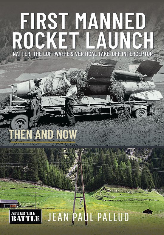 Then and Now - First Manned Rocket Launch - cover
