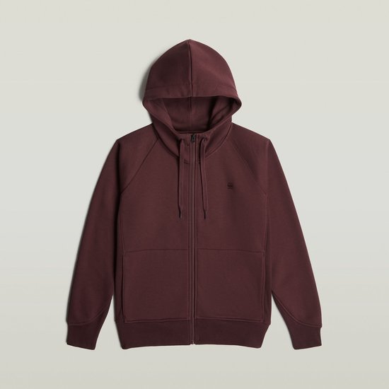 G-STAR Premium core 2.1 hdd zip thru sw wmn Dames Trui - maroon