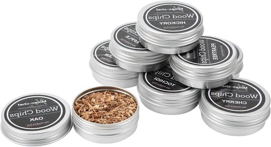Houtsnippers 8 STKS Whisky Hout Roken Chip Cocktail Roker Kit Roker ...