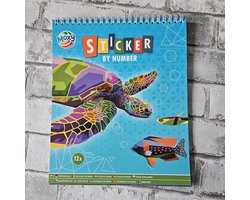 Stickeren op Nummer Dieren