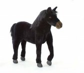 Wild Paard Knuffel 36 cm, zwart, Hansa