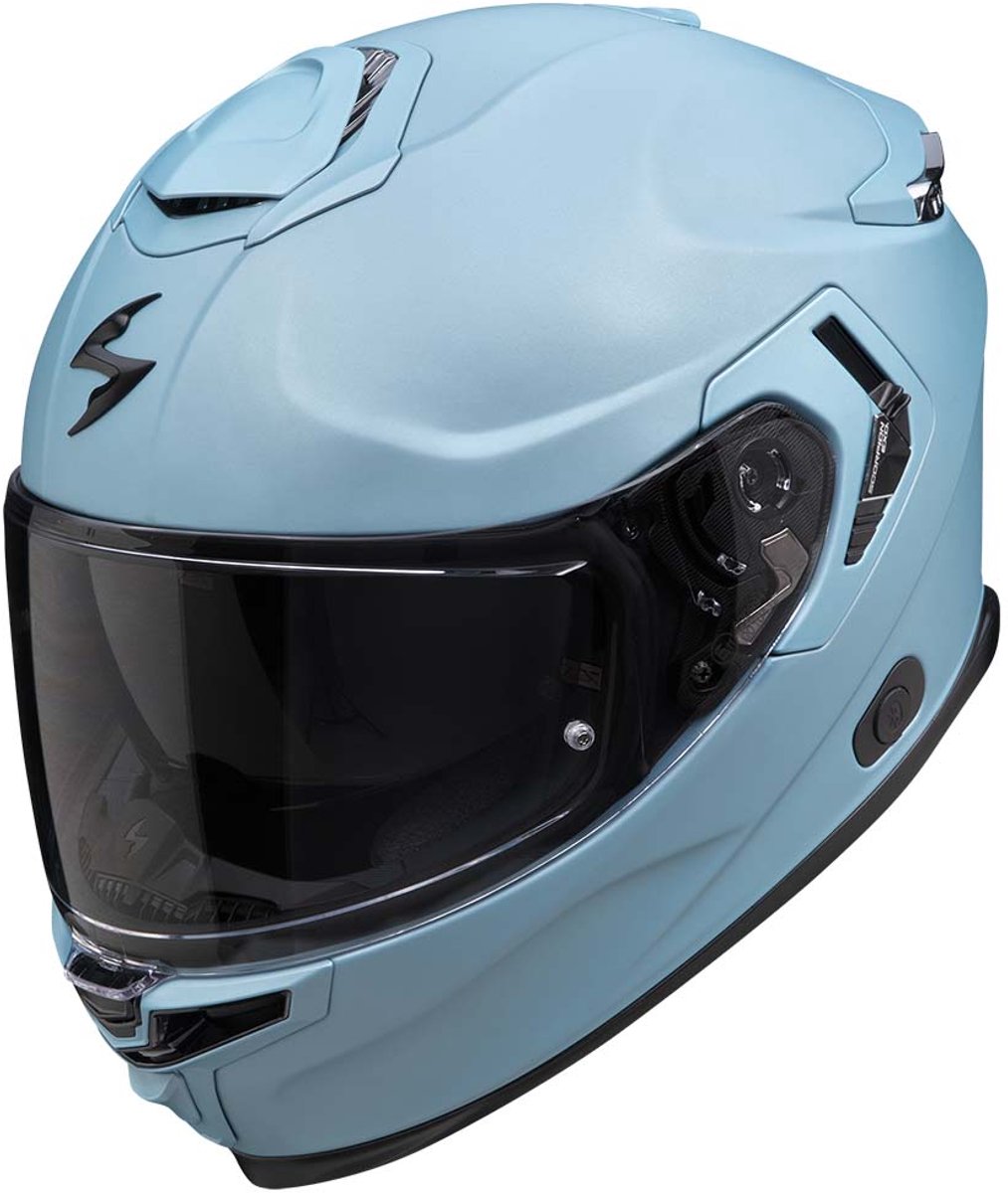 Scorpion EXO-GT SP AIR Solid Mat Celeste Blauw Integraalhelm - Helm