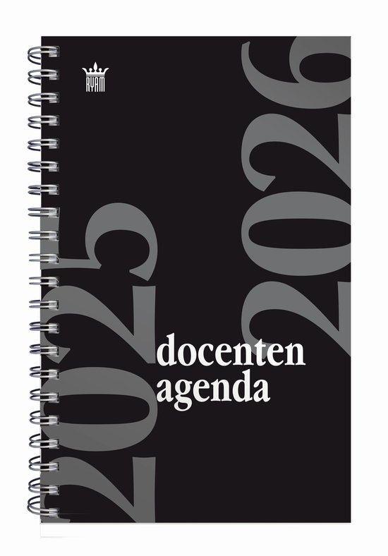 Finocam Clan agenda 2026, met open ritssluiting, weekoverzicht, januari