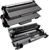 Print-Equipment Toner cartridge / Alternatief Spaarset 2 x TN3380 TN3330  + 1 Drum DR3300 | Brother DCP-8110DN/ DCP-8250DN/ HL-5440D/ HL-5450DNT/ HL-54