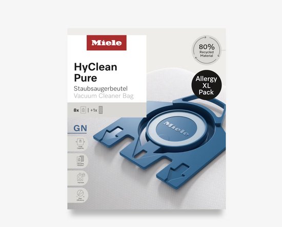 Aspirateur Hyclean 3d Efficiency Sac Aspi Miele Lot De Sacs GN