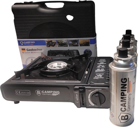 SMH LINE® Luxe Camping kooktoestel - 3500W - Incl. 4x
