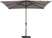 MaximaVida parasol vierkant taupe 280 x 280 cm exclusief voet