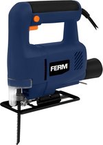 Bol.com FERM - JSM1043 - Decoupeerzaag - 350W - Snel wissel systeem - Zaagsnelheid - 3000/min - Hoekinstelling - -/-40° t/m + 40... aanbieding