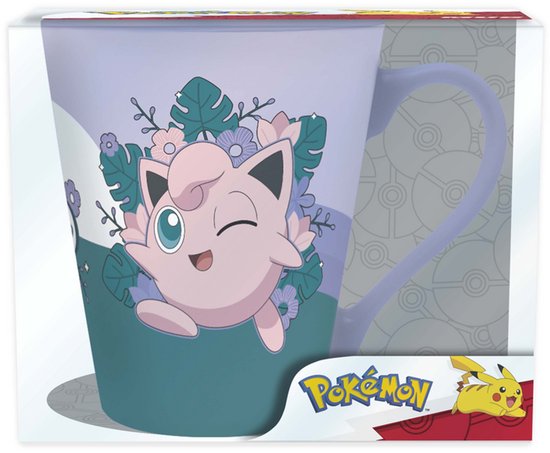Pokémon Mug (320ml) Stil: Jigglypuff Comic Strip