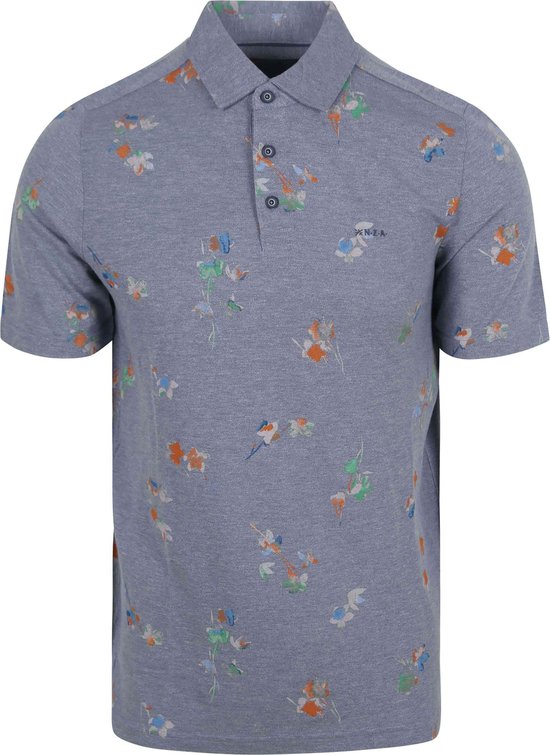 NZA Polo Russell Dusk Donkerblauw (navy) - Maat 3XL - Heren