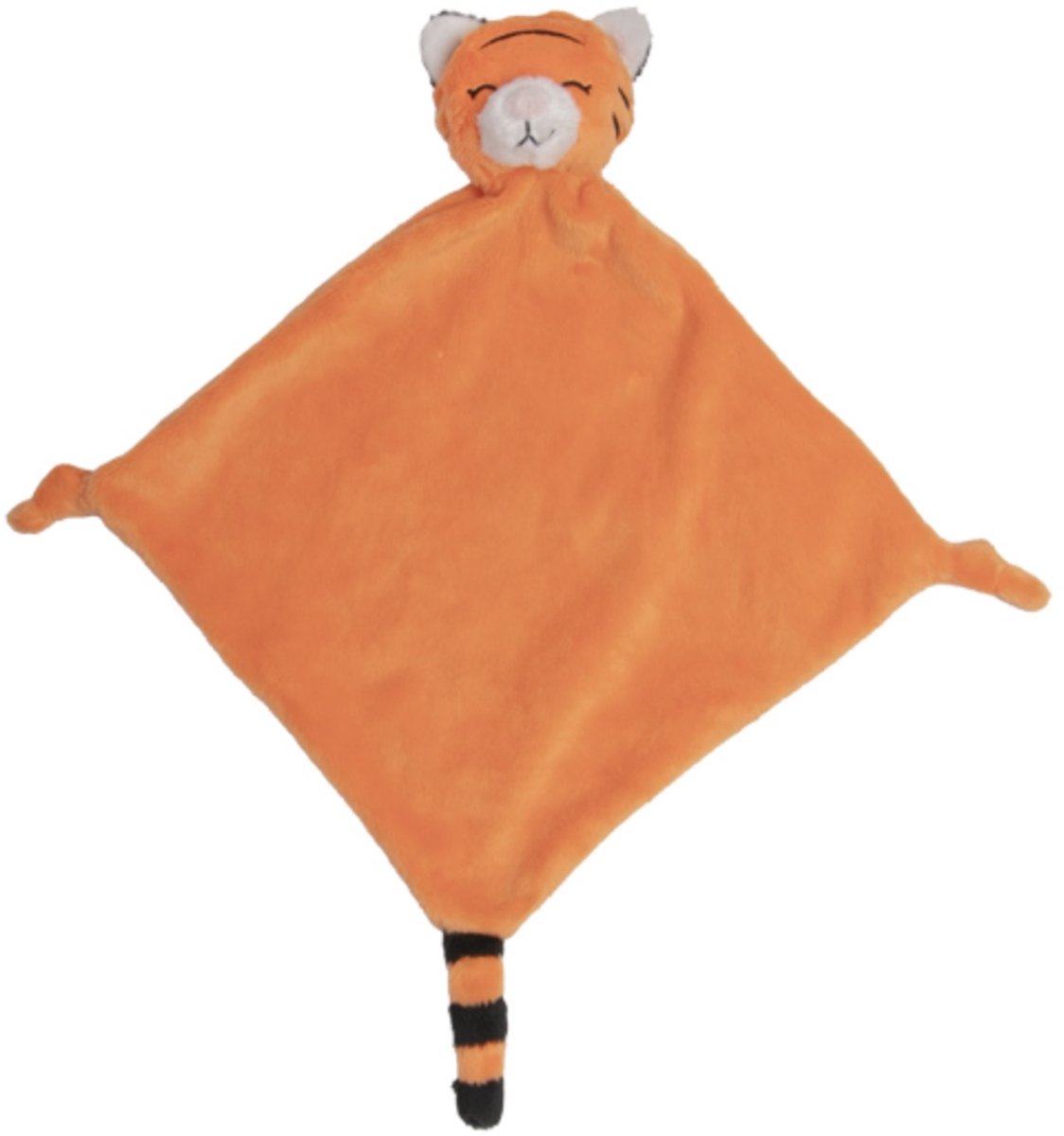 Nature Planet Zachte knuffeldoekje, tuttel doek Tijger Tiger (100% Oeko-Tex gecertifieerd)