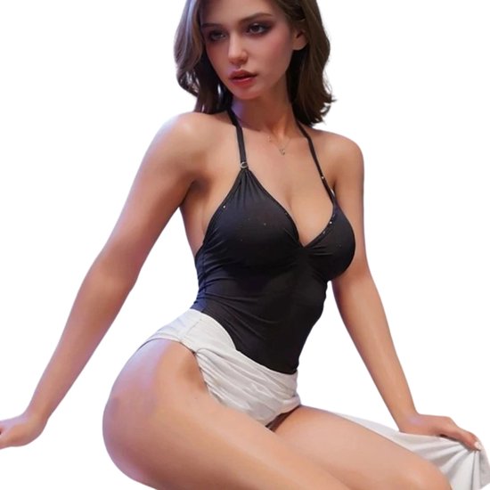 Masturbateur Livano pour homme - Pop sexuelle réaliste - Vagin - Anus - Janine - 150 cm