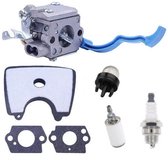 Kit Carburatore C1Q-W37 Per Soffiatore Per Foglie Husqvarna 125B 125bx 125bvx 28cc Sostituisce Il Carburatore C1q W37 590460102 545081811 Con Kit Tubo Carburante 581798001 90520829 Kit Carburatore C1Q-W37 Per Soffiatore Per Foglie Husqvarna 125B 125bx 125bvx 28cc Sostituisce Il Carburatore C1q W37 590460102 545081811 Con Kit Tubo Carburante 581798001 90520829