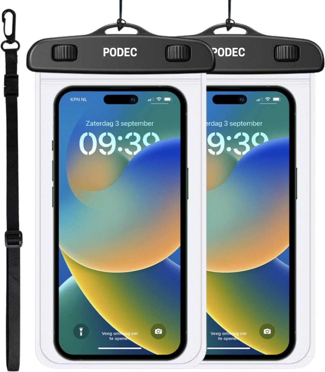 Waterdichte Telefoonhoesjes Drybag Telefoonzakje - Onderwater hoesje telefoon