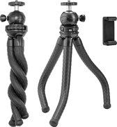 Studio ME Telefoon Statief - 32.5 cm - Tripod Smartphone - Flexibel - Camera Statief - Zwart - Gorillapod - Telefoonhouder - Tripod Iphone - Statief Telefoon