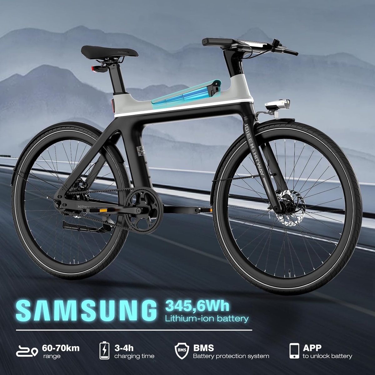 Hitway&Joieem Elektrische Fiets X thumbnail 4