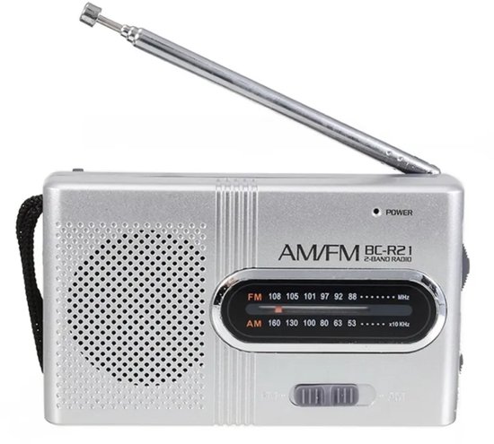 Draagbare Noodradio - Noodradio - Noodpakket Must Have - Radio op Batterijen voor Rampen