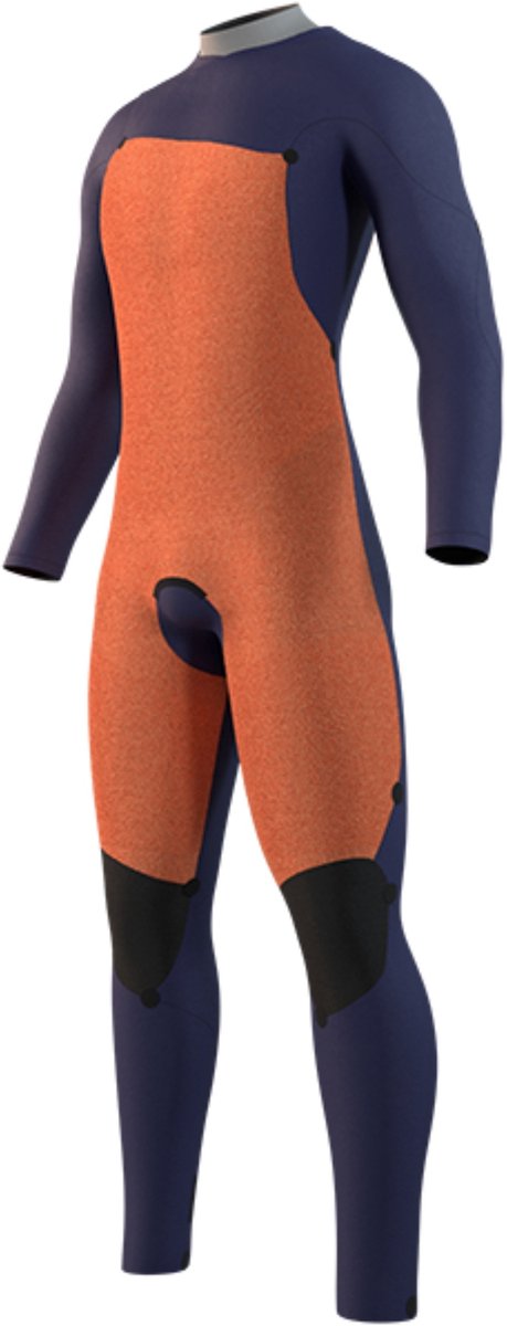 2025 Mystic Heren Star 5/3mm Borst Ritssluiting Wetsuit -