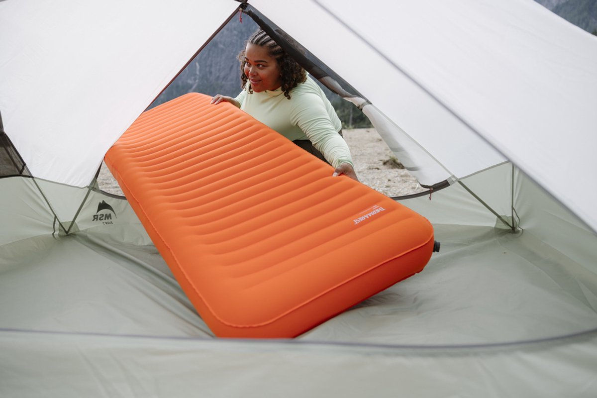 Therm-a-Rest Luxe Kampeerluchtbed - Comfortabel en Warm, Maat L