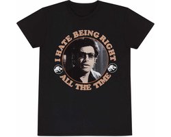 Jurassic Park - T-shirt 'Hate Being Right'