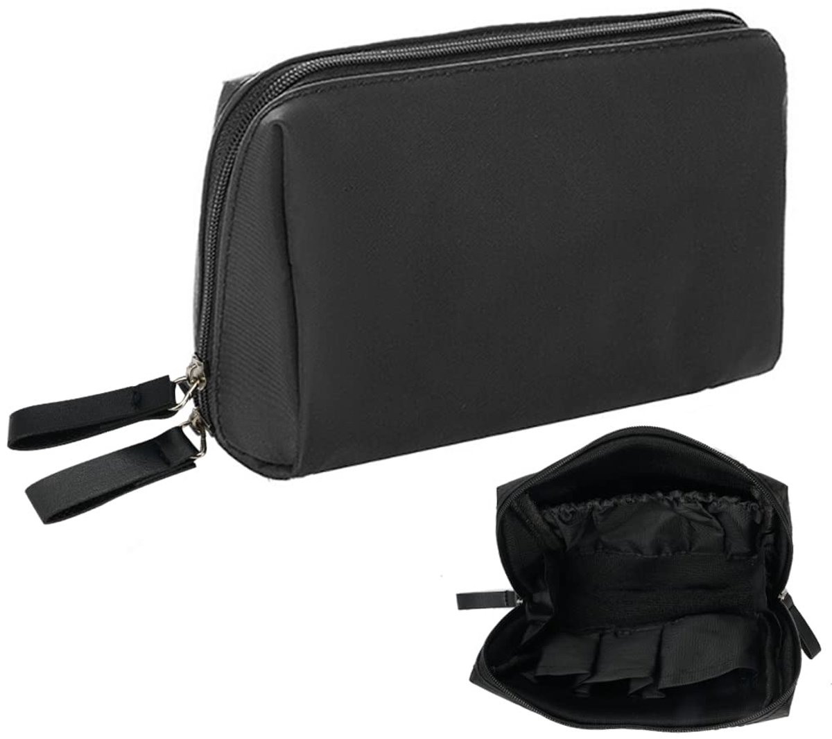 Ibenzoa® Compacte en Waterdichte Nylon Makeuptas - Perfect voor Reizen en Dagelijks Gebruik