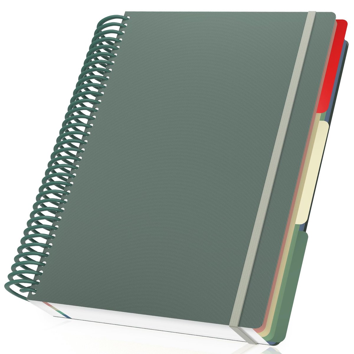 Ibenzoa® Hoogwaardig A4 Notitieboek met Geruit Papier en Spiraalbinding – Ideaal voor Dagelijkse Gebruik